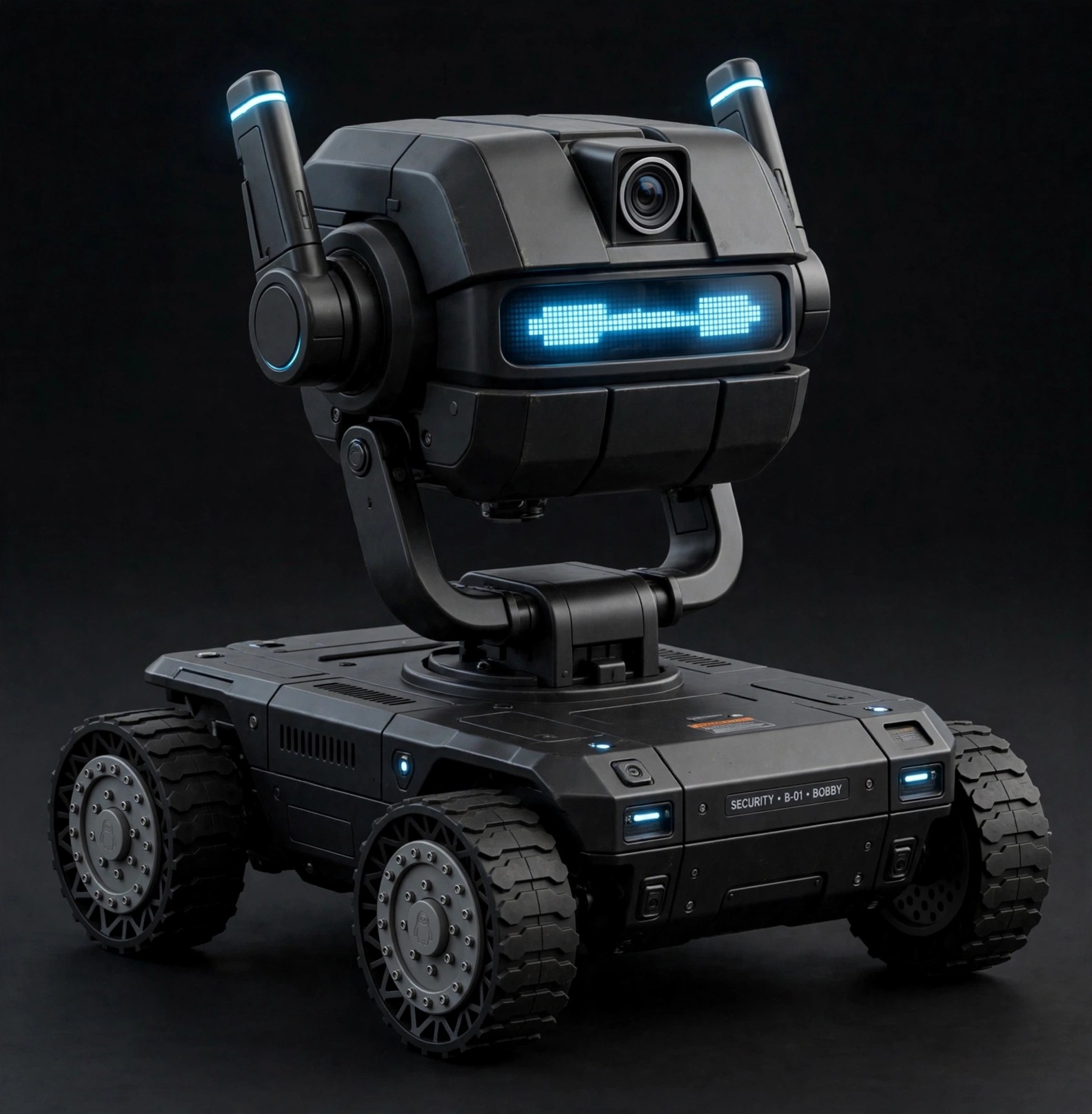 Bobby droid concept render